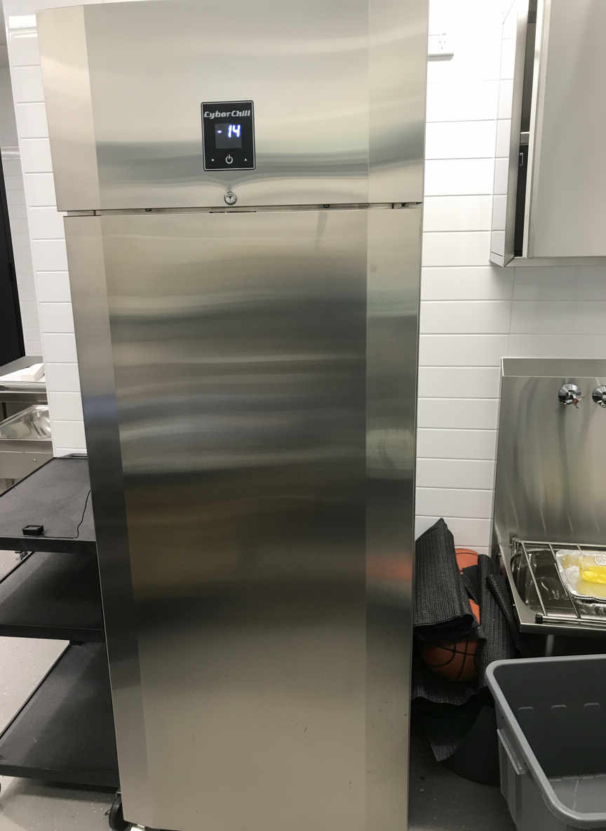 Technician repairing an appliance